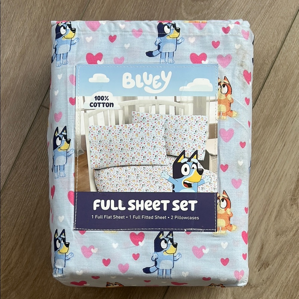 Bluey Full Sheet Set